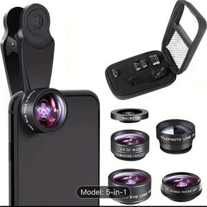 5-in-1 Mobile Phone Lens Set for Photography